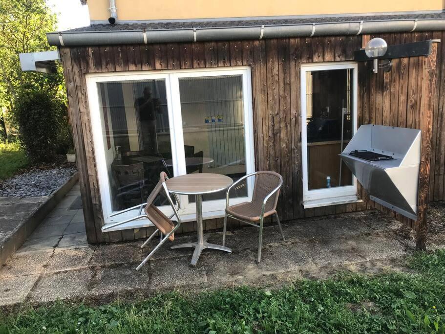 Logement Avec Piscine Brunstatt Exterior foto